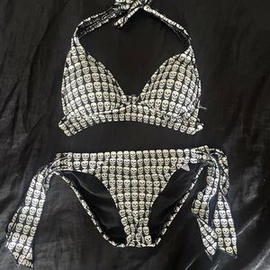 Hysteric Glamour skull bikini